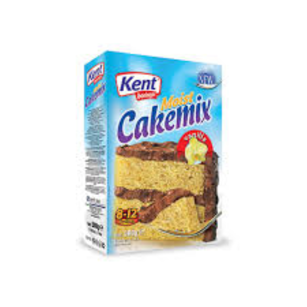 KENT BORINGER MOIST CAKE MIX VANILLA 350G